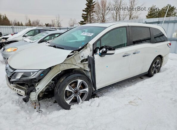 5FNRL6H64LB505541 2020 HONDA ODYSSEY White Przód lewy