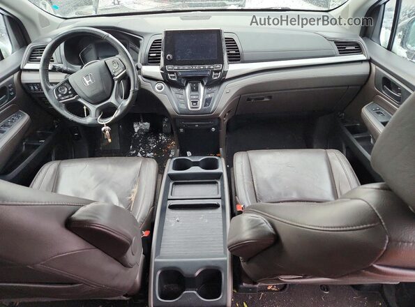 5FNRL6H64LB505541 2020 HONDA ODYSSEY White Widok deski rozdzielczej