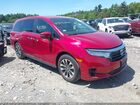 2024 Honda Odyssey Ex-l Red vin: 5FNRL6H64RB045404