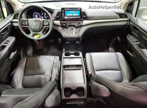 5FNRL6H64SB057171 2025 HONDA ODYSSEY White Вид панелі приладів