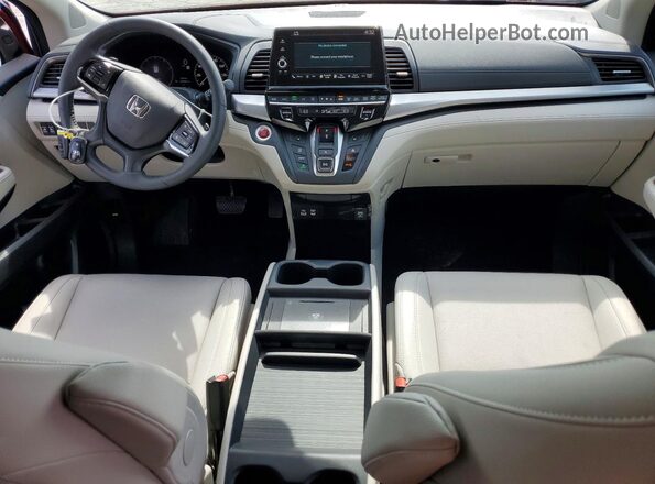 5FNRL6H64TB007565 2026 HONDA ODYSSEY Красный Вид панели приборов