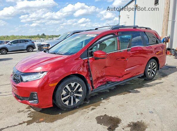 5FNRL6H64TB007565 2026 HONDA ODYSSEY Красный Передняя левая четверть