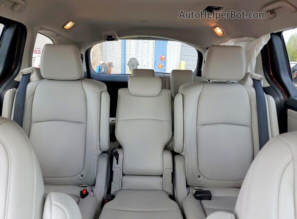5FNRL6H64TB007565 2026 HONDA ODYSSEY Красный Вид задних сидений