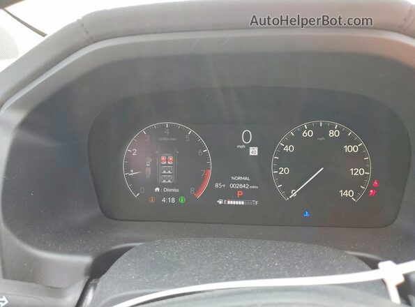 5FNRL6H64TB007565 2026 HONDA ODYSSEY Красный Вид щитка приборов