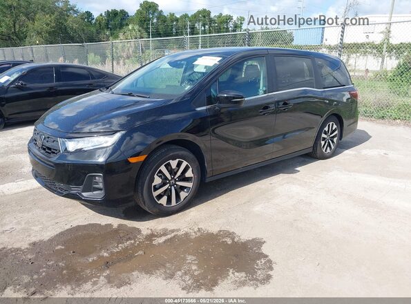 5FNRL6H64TB033518 2026 HONDA ODYSSEY Черный Передняя левая четверть