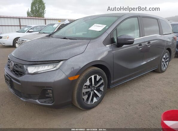 5FNRL6H65SB086078 2025 HONDA ODYSSEY Серый Передняя левая четверть