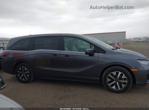 5FNRL6H65SB086078 2025 HONDA ODYSSEY Серый Вид задней части салона