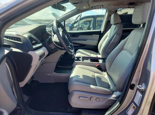 5FNRL6H66RB065508 2024 HONDA ODYSSEY Silver Widok wnętrza z przodu