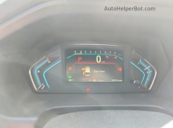 5FNRL6H66RB065508 2024 HONDA ODYSSEY Silver Widok zestawu wskaźników