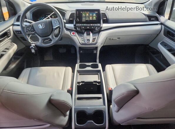 5FNRL6H66RB065508 2024 HONDA ODYSSEY Silver Widok deski rozdzielczej