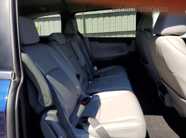 5FNRL6H66RB067680 2024 HONDA ODYSSEY Blue Vista interior trasera