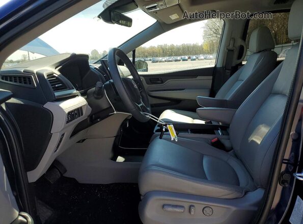 5FNRL6H66RB067680 2024 HONDA ODYSSEY Blue Vista interior delantera