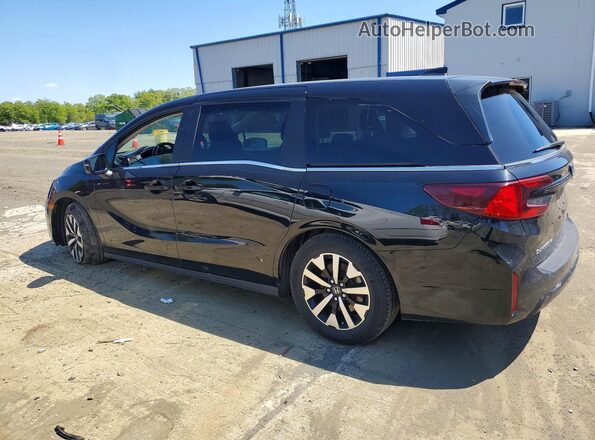 5FNRL6H66SB042946 2025 HONDA ODYSSEY Black Trasero izquierdo