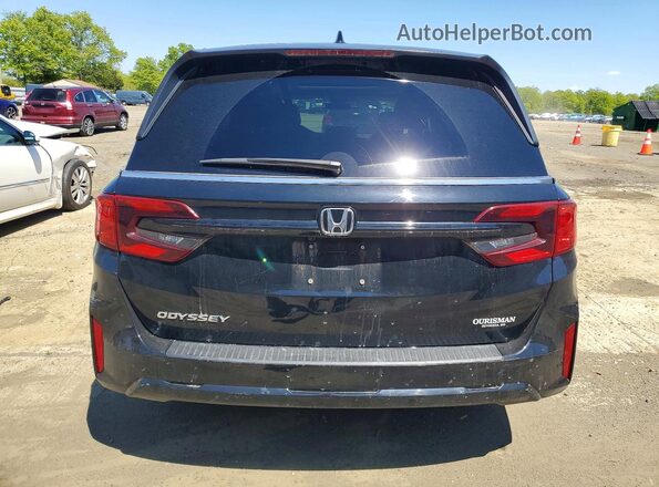 5FNRL6H66SB042946 2025 HONDA ODYSSEY Black Vista trasera