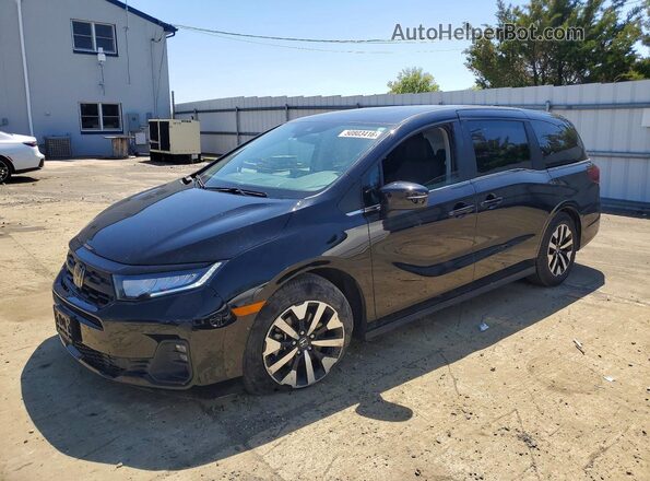 5FNRL6H66SB042946 2025 HONDA ODYSSEY Black Vista tres cuartos delantera izquierda