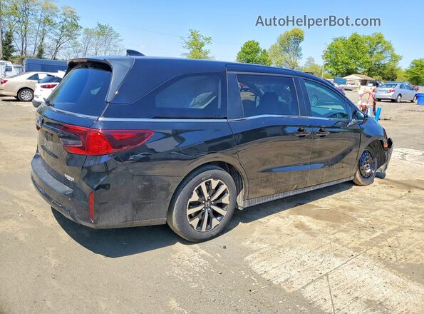 5FNRL6H66SB042946 2025 HONDA ODYSSEY Black Trasero derecho