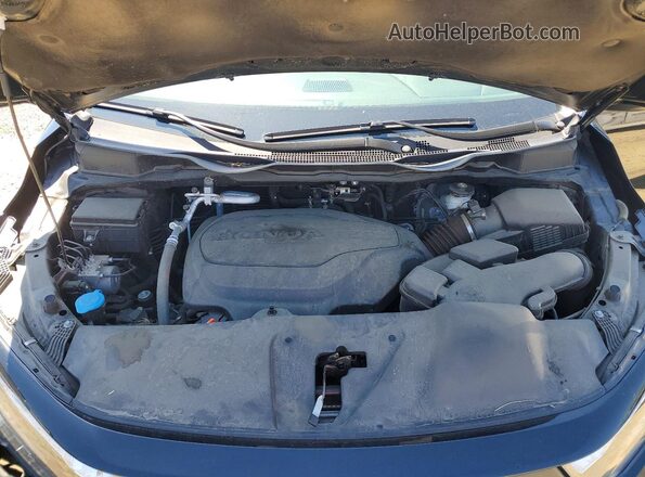 5FNRL6H66SB042946 2025 HONDA ODYSSEY Black Vista del compartimento del motor