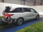 2025 Honda Odyssey Exl Silver vin: 5FNRL6H66SB056460 Damage: Rear Body Panel Structure, Kinked, 4 To 5 Inches