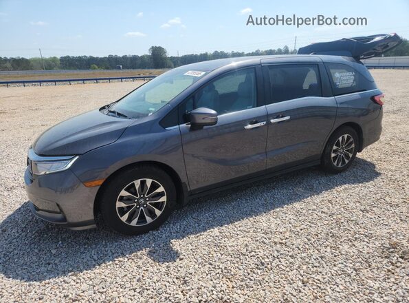 5FNRL6H67PB078359 2023 HONDA ODYSSEY Серый Передняя левая четверть