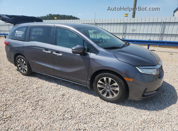 5FNRL6H67PB078359 2023 HONDA ODYSSEY Серый Передняя правая четверть