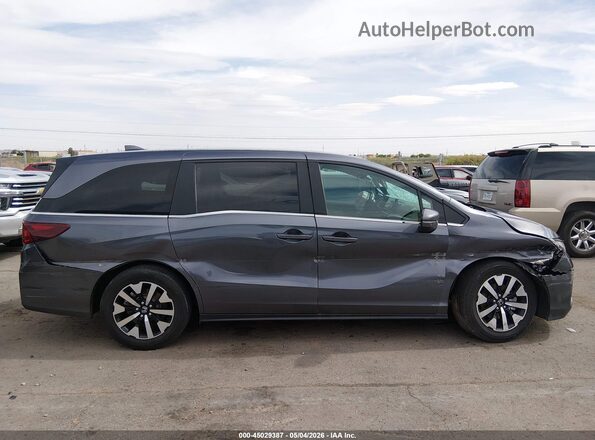 5FNRL6H67SB074000 2025 HONDA ODYSSEY Серый Вид задней части салона