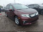 2018 Honda Odyssey Ex-l Red vin: 5FNRL6H70JB064125