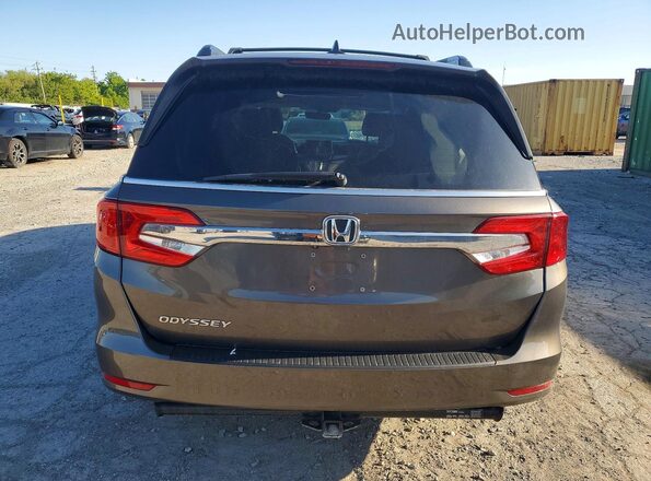 5FNRL6H70JB065324 2018 HONDA ODYSSEY Серый Вид сзади