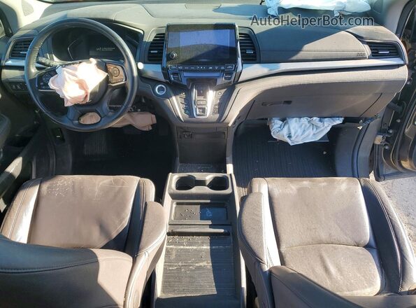 5FNRL6H70JB065324 2018 HONDA ODYSSEY Серый Вид панели приборов