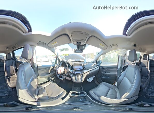 5FNRL6H70JB065324 2018 HONDA ODYSSEY Серый Панорамный вид салона 360°