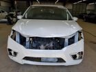 2018 Honda Odyssey Exl White vin: 5FNRL6H70JB111752