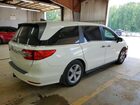2018 Honda Odyssey Exl White vin: 5FNRL6H70JB111752