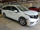 2018 Honda Odyssey Exl White vin: 5FNRL6H70JB111752