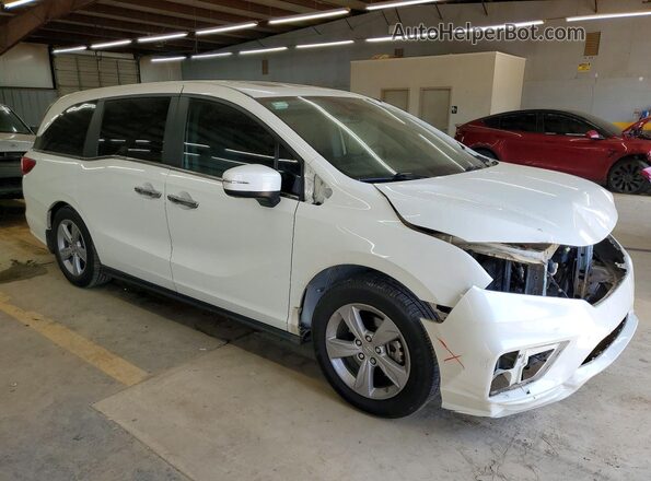 5FNRL6H70JB111752 2018 HONDA ODYSSEY White Przód prawy