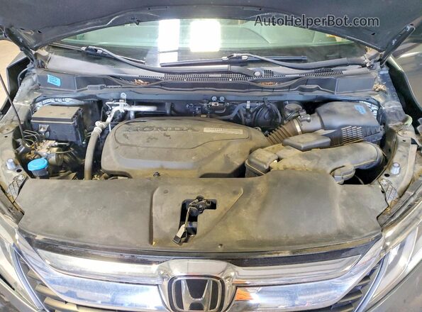 5FNRL6H70KB068645 2019 HONDA ODYSSEY Gray Vista del compartimento del motor