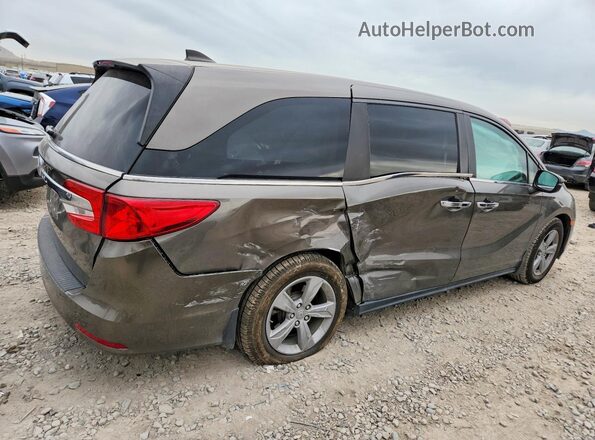 5FNRL6H70KB099247 2019 HONDA ODYSSEY Gray Trasero derecho