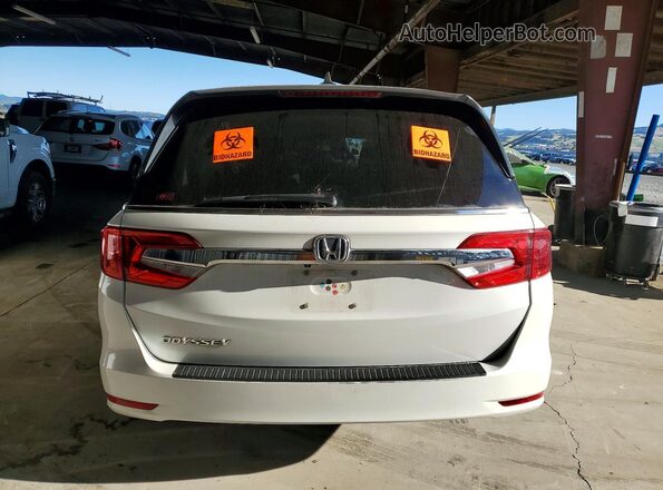 5FNRL6H70LB005854 2020 HONDA ODYSSEY Белый Вид сзади
