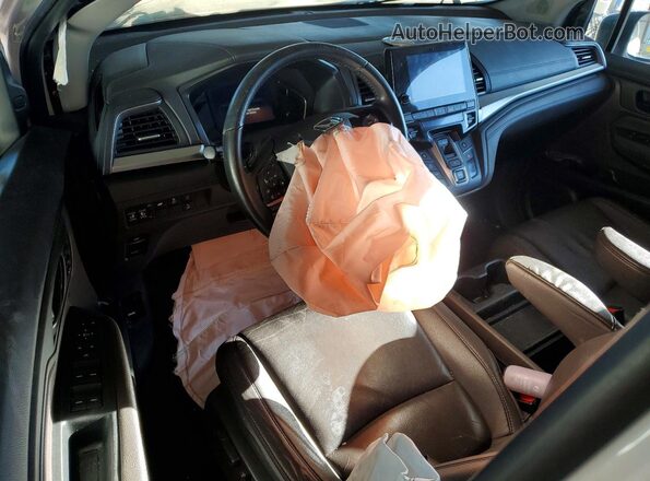 5FNRL6H70LB005854 2020 HONDA ODYSSEY Белый Вид панели приборов