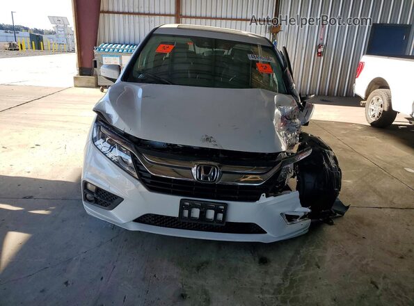 5FNRL6H70LB005854 2020 HONDA ODYSSEY Белый Вид спереди
