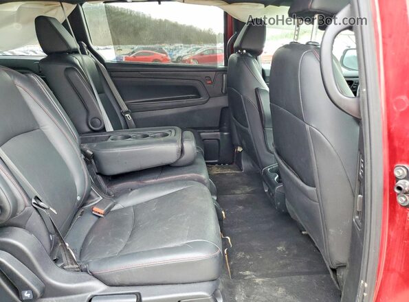 5FNRL6H70RB013087 2024 HONDA ODYSSEY Темно-бордовый Вид задней части салона