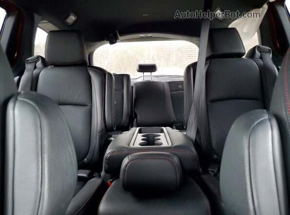 5FNRL6H70RB013087 2024 HONDA ODYSSEY Темно-бордовый Вид задних сидений