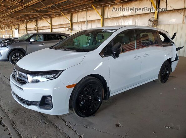 5FNRL6H70TB047148 2026 HONDA ODYSSEY White Передня ліва чверть