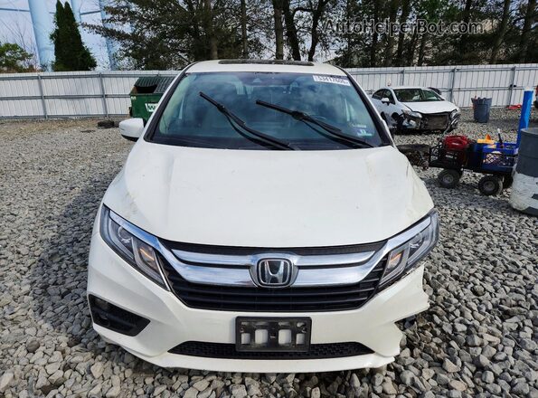 5FNRL6H71JB014415 2018 HONDA ODYSSEY White Vista frontal
