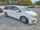 2018 Honda Odyssey Exl White vin: 5FNRL6H71JB014415