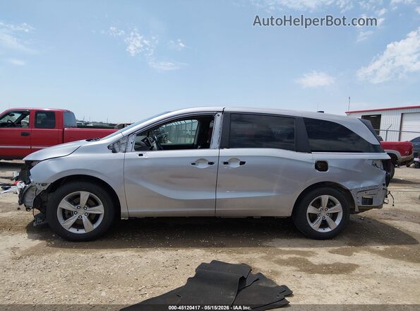 5FNRL6H71JB020148 2018 HONDA ODYSSEY Light Blue 