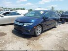 2018 Honda Odyssey Ex-l Dark Blue vin: 5FNRL6H71JB050847