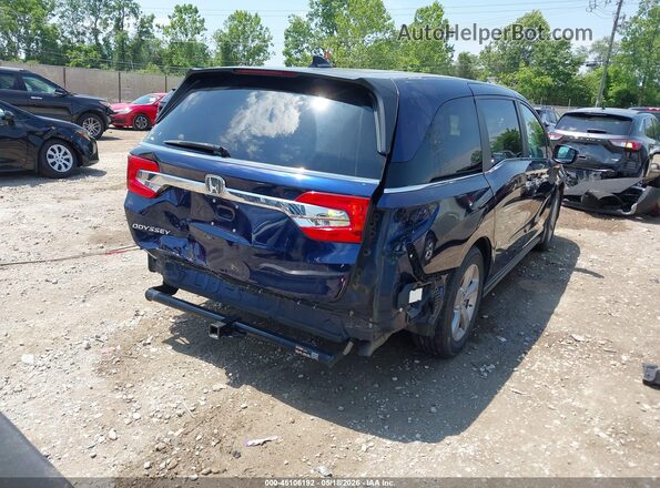 5FNRL6H71JB050847 2018 HONDA ODYSSEY Dark Blue Tył prawy