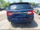 2018 Honda Odyssey Ex-l Dark Blue vin: 5FNRL6H71JB050847