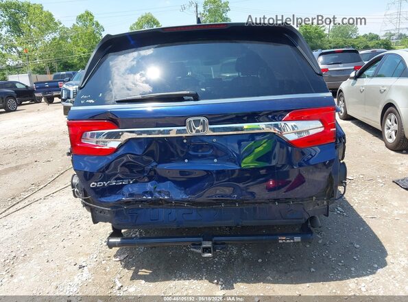 5FNRL6H71JB050847 2018 HONDA ODYSSEY Dark Blue 