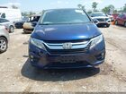2018 Honda Odyssey Ex-l Dark Blue vin: 5FNRL6H71JB050847