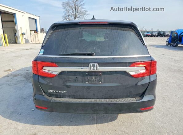 5FNRL6H71JB064750 2018 HONDA ODYSSEY Black Widok z tyłu